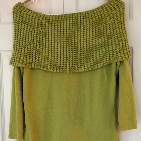 Nine West, Off the Shoulder Sexy Sweater - Picture 3 of 3